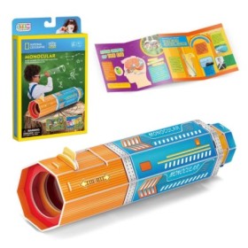Joc Educativ STEM National Geographic puzzle 3D Monocular 14 piese